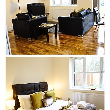 Luxury 2 Bed 2 Bath - Free Parking - 5Min To Airport - Sleeps 6 Apartment Ashford  Exterior photo
