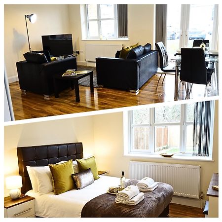 Luxury 2 Bed 2 Bath - Free Parking - 5Min To Airport - Sleeps 6 Apartment Ashford  Exterior photo